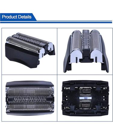 Lukasz 2X 70B Shaver Replacement Foil for Braun Series 7 720S 790CC 760CC 765CC 795CC 730 9565 750CC 9585 9591 7840S - International Shipping Available - Buy Online on GoSupps.com