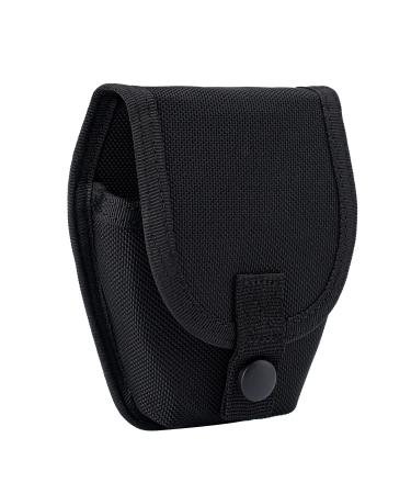 TACNEX Handcuff Holster Hand Cuff Pouch fit Chain/Hinged Standard Cuffs Holder Case Sheath for Duty Belt MOLLE Vest Law Enforcement Police Sheriff Security Officer Single Case Copper Snap Flap Top - Buy Online on GoSupps.com