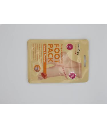 Vegan Derma V10 Fußpackungen 3er Pack Honig Mandel & Teebaumargan | Hautpflege f r gesunde F ße - Internationaler Versand - Buy Online on GoSupps.com