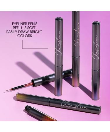 Joyeee Liquid Eyeliner 6pcs Colored Eye Liner Eyeliner Pencil Brown Blue Red White Green Glitter Eyeliner Set Waterproof Smudgeproof Long Lasting Pigmented Gel Eyeliner Make Up for Girl Women Gift #037 - Buy Online on GoSupps.com