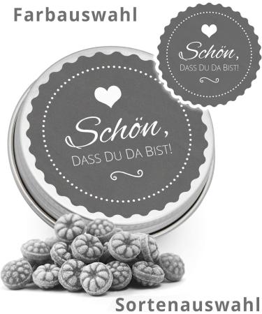  Utiful DeinBonbon - Pack of 20 mini favor boxes - For weddings birthdays baptisms and communions - White - Fruit-flavored gum hearts - Buy Online on GoSupps.com