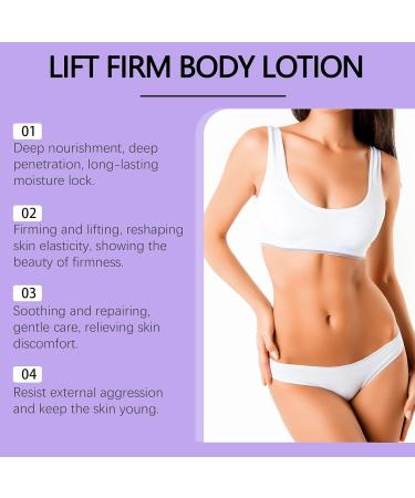 Luxelift Lift & Firm Body Cream Lavender Body Creams for Women Skin Tightening Cream Firming Body Lotion Collagen Cream Skin Tightening Cream Deep Moisturizes Reduce Wrinkles & Tighten Skin - Buy Online on GoSupps.com