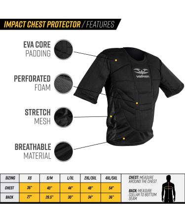 Valken Paintball Impact Padded Shirt/Chest Protector - Size 2XL/3XL - Buy Online on GoSupps.com