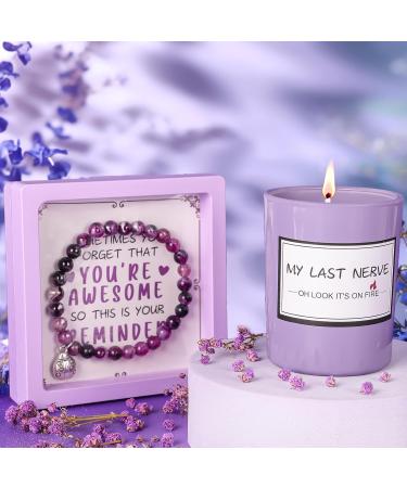Lupow Birthday Gifts for Women | Purple Spa Gift Basket for Relaxation & Pampering | Perfect for Wife Girlfriend Mother Sister & Friends - Buy Online on GoSupps.com