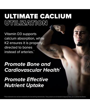 FINAFLEX Vitamin D3 + K2 - Supports Bone & Immune Health - 60 Capsules - 60 Servings - Buy Online on GoSupps.com
