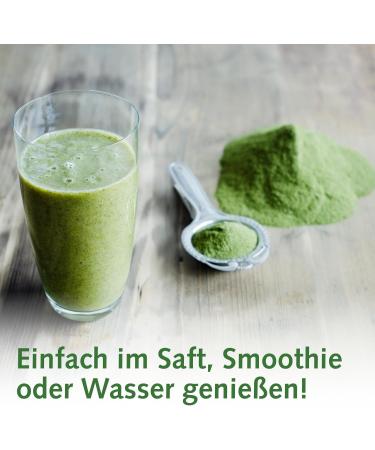 Organic Barley Grass Powder 300g - German Quality Vegan No Additives - Sustainably Produced Superfood - Buy Online on GoSupps.com