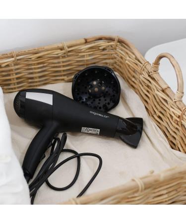 Aigostar Monique 2400W Ionic Hair Dryer - Professional Black Hair Dryer with Diffuser & Accessories for Ultimate Styling - Buy Online on GoSupps.com