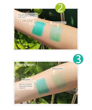 MAEPEOR Matte Eyeshadow Primer - 6 Colors, Long-lasting & Waterproof Eye Primer for All Shadows (Dark) - Buy Online on GoSupps.com
