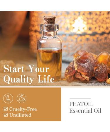 PHATOIL Copaiba Essential Oil 10ML - Pure & Undiluted - Cruelty-Free Copaiba Oil for Diffusers at Home - Buy Online on GoSupps.com