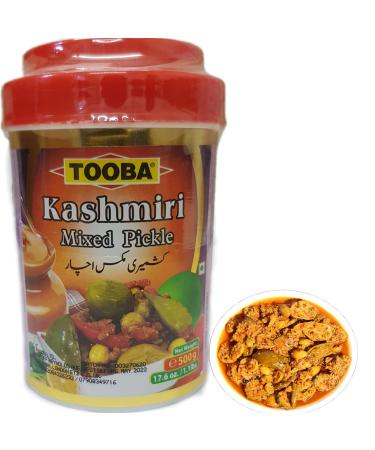 New Lunched TOOBA KASHIMIRI Mixed Pickle |Kashmiri Achaar| HOT & Spicy| 500 gram JAR