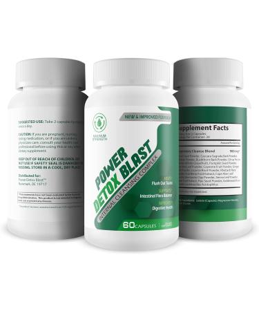 Power Detox Blast: Internal Cleansing Complex to Flush Toxins - Buy Online on GoSupps.com