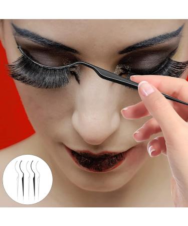 12 Pcs False Eyelashes Display Sticks - 3D Eyelash Extensions Applicator Tool for Easy Try-On & Grafting (Black & Transparent - Buy Online on GoSupps.com