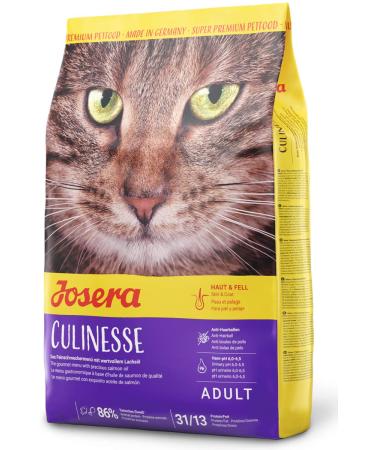Josera Culinesse (1 x 400 g) |Cat food with salmon oil |Super premium cat food for adult indoor and outdoor cats |1 Pack 400 g (1 Pack)