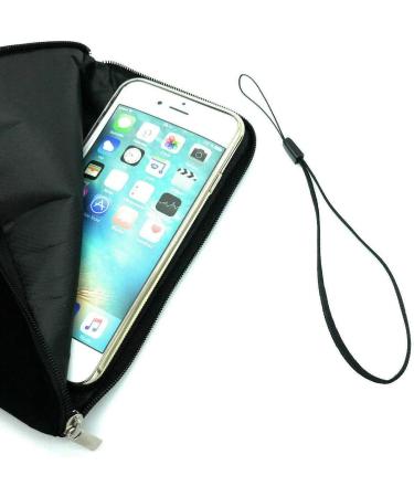 Zipper Cell Phone Case for Samsung Galaxy S21 S22 S23 Ultra A14 A15 A34 A54 A55 - Soft Black Protective Cover - Buy Online on GoSupps.com