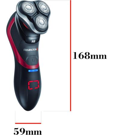 Remington Men's R8 Ultimate Series Electric Rotary Shaver Includes Grooming Styler and Quick Charge Feature - XR1550 - Buy Online on GoSupps.com