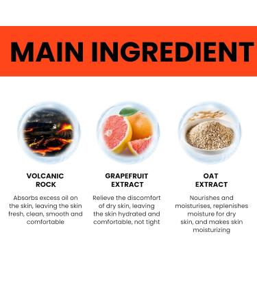 Men's Facial Cleanser - Deep Pore Cleansing Anti-Acne & Blackhead Remover Oil Control & Moisturizing Formula(1PCS) - Buy Online on GoSupps.com