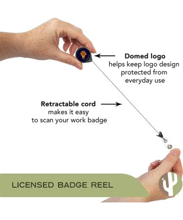 Phoenix Suns NBA Team Retractable Badge Holder Ticket Clip Reel ID - Buy Online on GoSupps.com