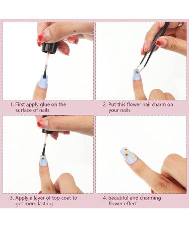 24 Grids 3D Sunflower Nail Stickers - Fall Sunflower & Glitter Designs for Nail Decorations - Buy Online on GoSupps.com