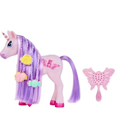 MGA Dream Bella Small Candy Unicorn - Lavender Gummy Board with 3 Perfumed Hair Clips Brush & Scratch n Sniff - Perfect for Kids 3+ - Buy Online on GoSupps.com