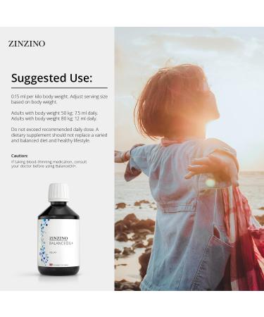 Zinzino BalanceOil+ AquaX - Optimal Omega-6:3 Contributes to Normal Brain Function and Immune System Maintains EPA and DHA - 300ml - Buy Online on GoSupps.com