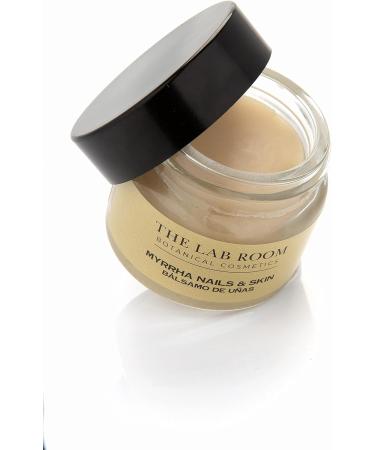 The Lab Room Myrrha Nails and Skin Solution 15ml jar Nail and Cuticle Oil Strengthener Protects Hydrates and Nurtures the Hands - Buy Online on GoSupps.com