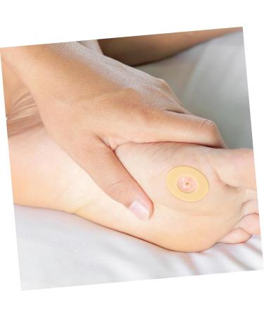 COOLHIYA Sheets Latex Corn Stickers Foot Callus Sticker Corn Pedi Pad Plantar Pad Sticker Protector Doorables Feet Corn Stickers Sticker Cushions Foot Patch Oval Non-Woven Fabric - Buy Online on GoSupps.com