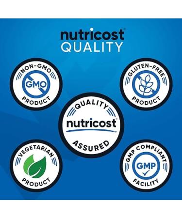 Nutricost EAA Capsules 1200mg 240 Capsules - Essential Amino Acids 120 Servings - Non-GMO Gluten Free & Vegan - Buy Online on GoSupps.com