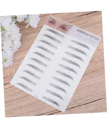 Housoutil 2pcs 3d Eyebrow Stickers Beauty Kit Lady Tools Hair Kit Eyebrow Tool The Lazy 6d Eyebrow Trimming - Buy Online on GoSupps.com