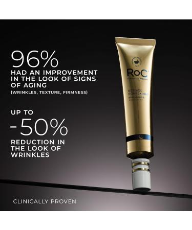 RoC Retinol Correxion Deep Wrinkle Night Cream - 1 oz | Anti-Aging Skin Care - Buy Online on GoSupps.com