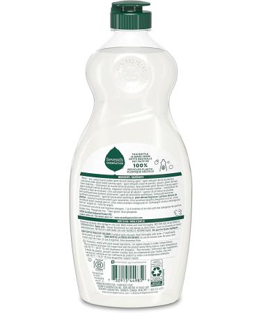Seventh Generation Dish Soap - Clementine Zest & Lemongrass, 19 oz (Pack of 6) - Eco-Friendly & Plant-Based - Buy Online on GoSupps.com