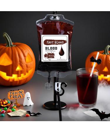  Generisch Liquid face paint - 170 ml - Waterproof bag for Halloween - Red and blue makeup for women and men - Spooky party supplies - Buy Online on GoSupps.com