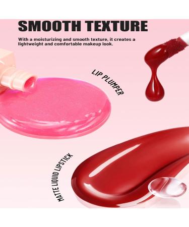 Lot de 6 rouges l vres mats longue dur e pour femmes et filles pour tous les jours voyage anniversaire vacances - Buy Online on GoSupps.com