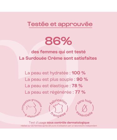 OMUM - La Surdou e Cr me - Cr me pr vention vergetures - Prot ge regen re la peau pr vient la formation des vergetures - texture l g re fondante - Compatible grossesse d s 1er mois - Vegan - 150 ml 150 ml (Lot de 1) - Buy Online on GoSupps.com