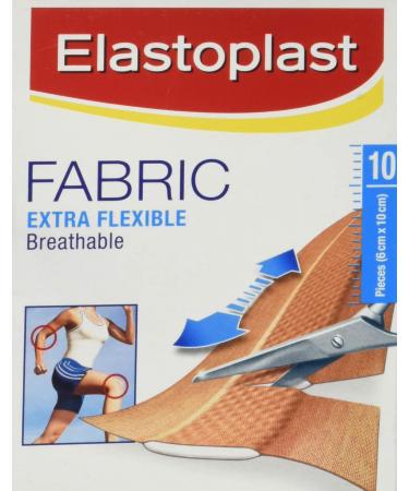 Elastoplast Fabric Dressing Length Plasters 10S