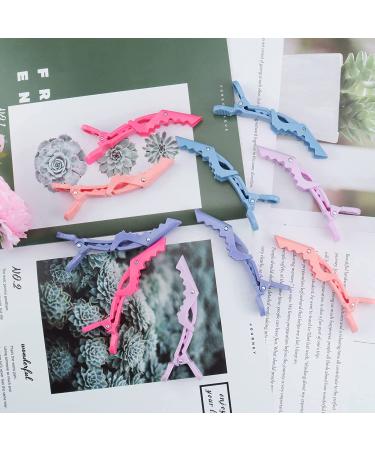 OBSCYON 10Pcs Professional Non-Slip Alligator Hair Clips for Women - Hair Styling & Sectioning Clips for Salon - Pure Color - Buy Online on GoSupps.com