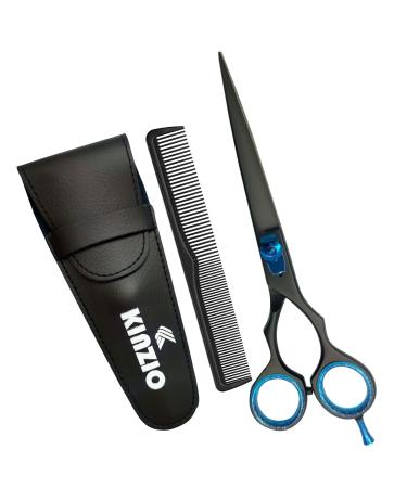 KINZIO Hairdressing Barber Hair Scissor for Professional Hairdressers Barbers Stainless Steel Hair Cutting Shears - for Salon Barbers Men Women Children (6.5") - Buy Online on GoSupps.com