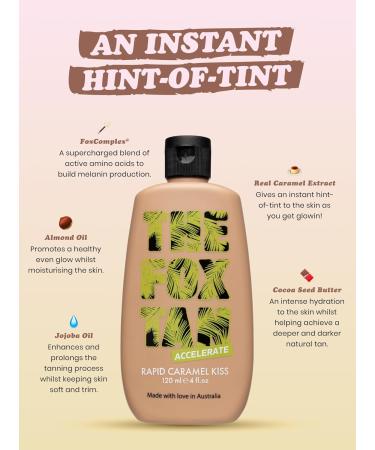 The Fox Tan Rapid Caramel Kiss Bronzing Accelerator - Buy Online on GoSupps.com