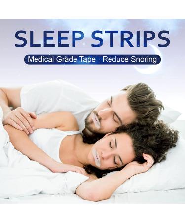 Moulis 90Pcs Sleep Strip Mouth Tape for Improved Nighttime Sleeping and Instant Snoring Relief - Buy Online on GoSupps.com