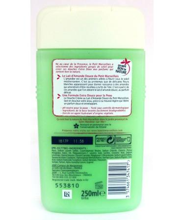 Le petit Marseillais Douchemiddel Amandelmelk Almond Milk 3 x 250 ml - Buy Online on GoSupps.com