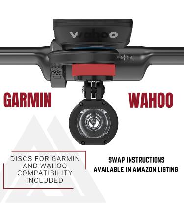 KOM Cycling CM06 Quick Release GoPro Computer Mount for Wahoo and Garmin Bike Computers - Edge 1030, Elemnt Roam Compatible - Carbon Combo Kit with GoPro Adapter - Buy Online on GoSupps.com