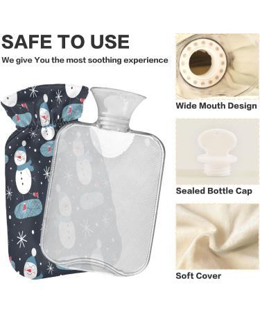 Buy KCL Deci 2L Hot Water Bottle with Cover - Christmas Snowman Design | Ideal for Menstrual Cramps Neck & Shoulder Pain Relief Hand & Foot Warmer - International Shipping Available - Buy Online on GoSupps.com