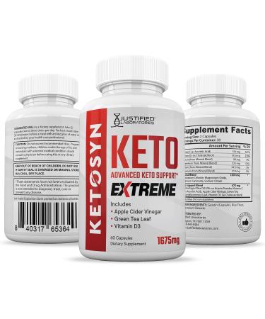 (2 Pack) Ketosyn Keto ACV Extreme Pills 1675 MG Keto Support Blend Capsule Alternative to Keto ACV Formulated with Apple Cider Vinegar Extra Virgin Olive Oil Powder Green Tea Leaf 120 Capsules - Buy Online on GoSupps.com