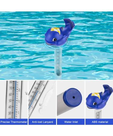 Formizon Floating Pool Thermometer | Break-Resistant Water Temperature Gauge for Pools Spas & Aquariums - Accurate & Durable - Buy Online on GoSupps.com