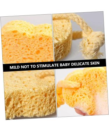 minkissy 1pc Shower Wipe Kids Drum and Sticks Body Baby Take a Bath Wood Pulp Fiber Scrubber - Buy Online on GoSupps.com