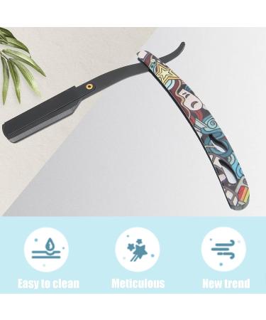 Buy Folded Razor - Professional Manual Shaver for Home & Salon | International Shipping Available - Buy Online on GoSupps.com