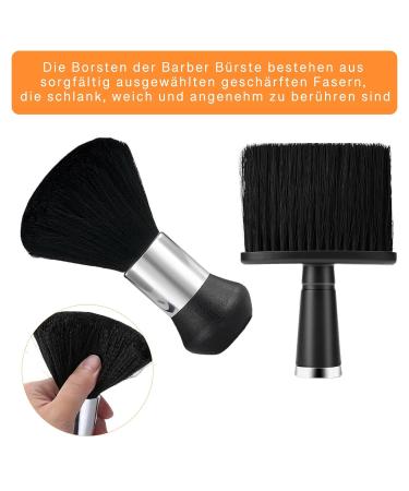 Clke Hairdresser Accessories Set - 2 Professional Brushes & Hairdressing Cloak for Salons & Home Use - Buy Online on GoSupps.com