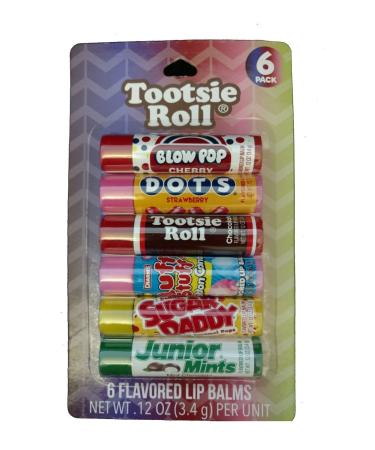 Taste Beauty Smiles You Can Taste - 6 Candy-Flavored Lip Balms (Tootsie Roll)