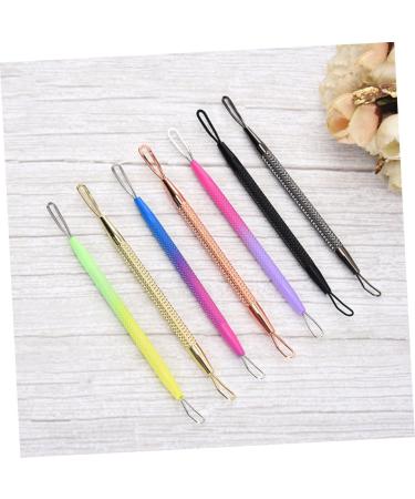 Beavorty Remove Blackheads 7pcs Double-headed Extrusion Ring Nose Cleaner Removers Beauty Needles Double Head Blackhead Removal - Buy Online on GoSupps.com