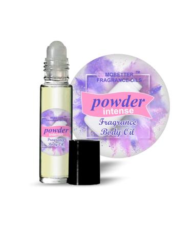 MOBETTER FRAGRANCE OILS Powder Intense fresh scent Perfume Fragrance Body Oil Unisex powder Fresh 0.33 Fl Oz (Pack of 1)