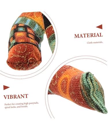SKISUNO Bendable Ethnic Headband Dreadlocks Hair Tie Dreadlock Hair Accessories Hair Accessories for Braids Dreadlock Hair Rope Hair Band Bohemian Hair Ties Women Accessories - Buy Online on GoSupps.com